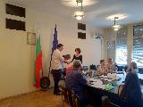 Връчване на дипломи за ОНС „Доктор“ на: Радка Колева, Георги Илийчев